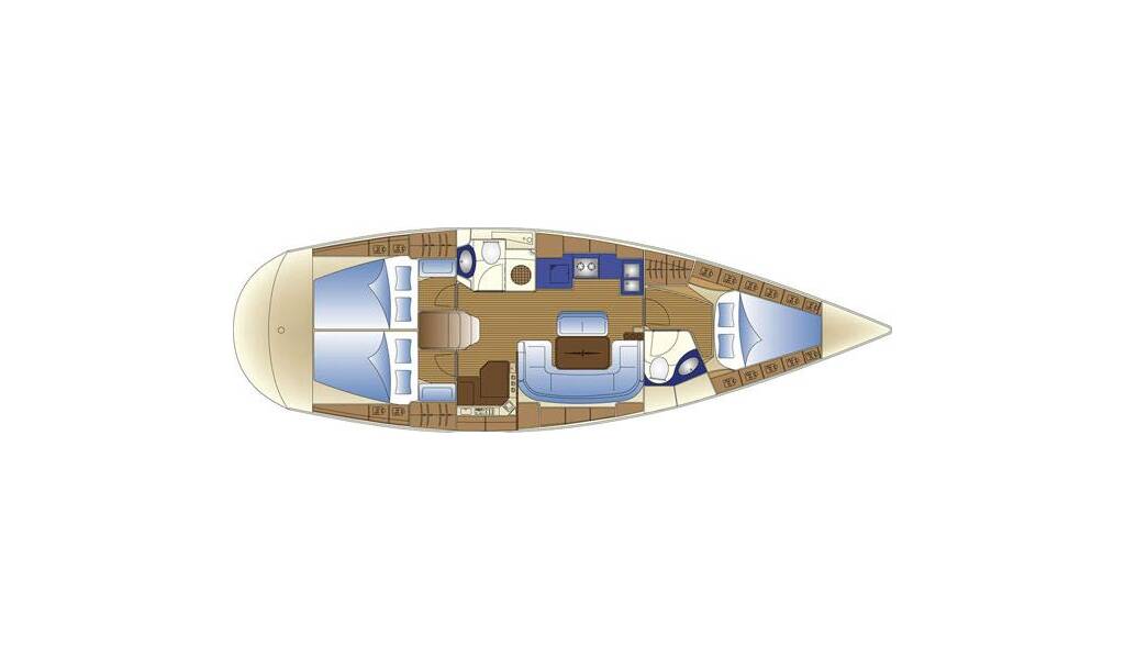 Sailing yacht Bavaria 42 Cruiser Lupa