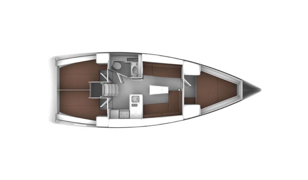 Sailing yacht Bavaria Cruiser 37 Dori