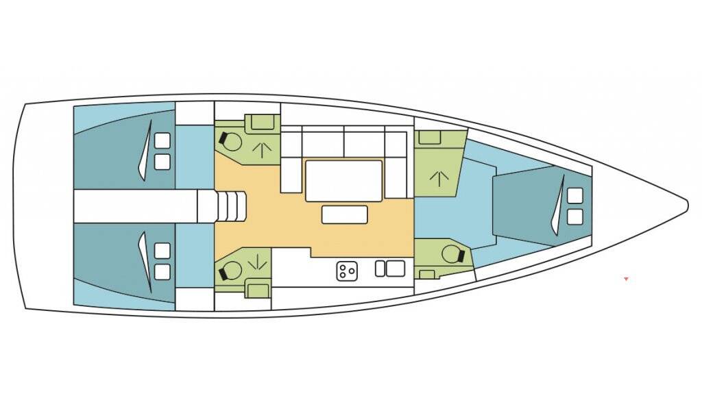 Sailing yacht Dufour 460 GL Tequila Night