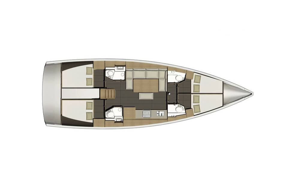 Sailing yacht Dufour 460 GL Ocean Tango