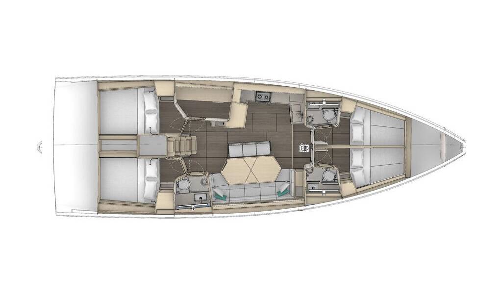 Segelyachten Dufour 48 D48-1