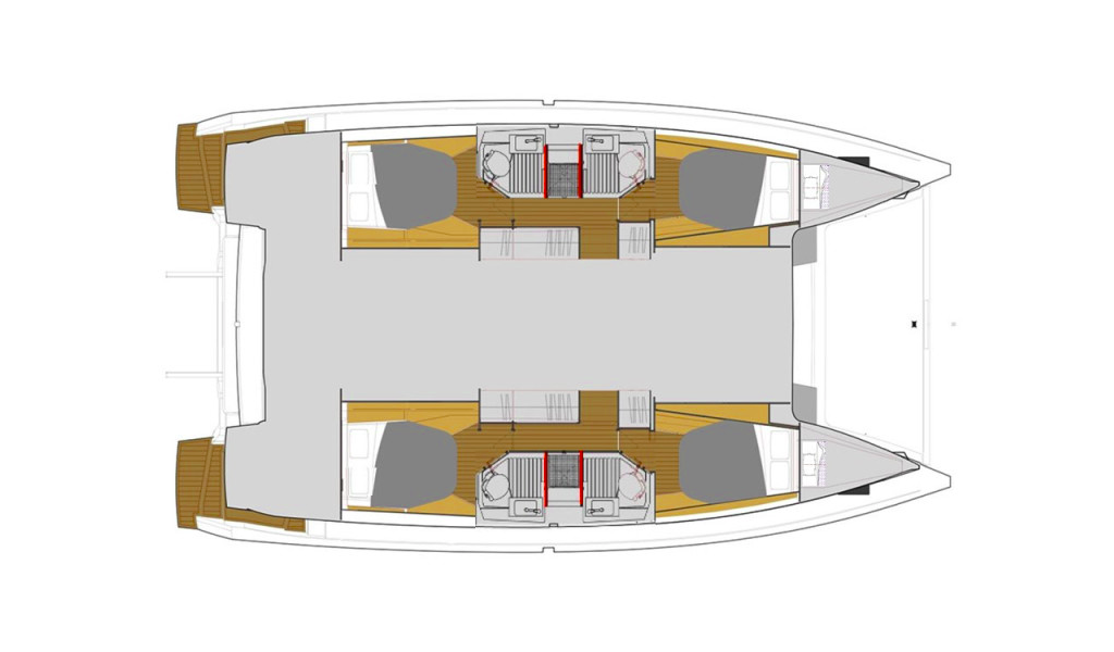 Catamaran Fountaine Pajot Astrea 42 Mouse