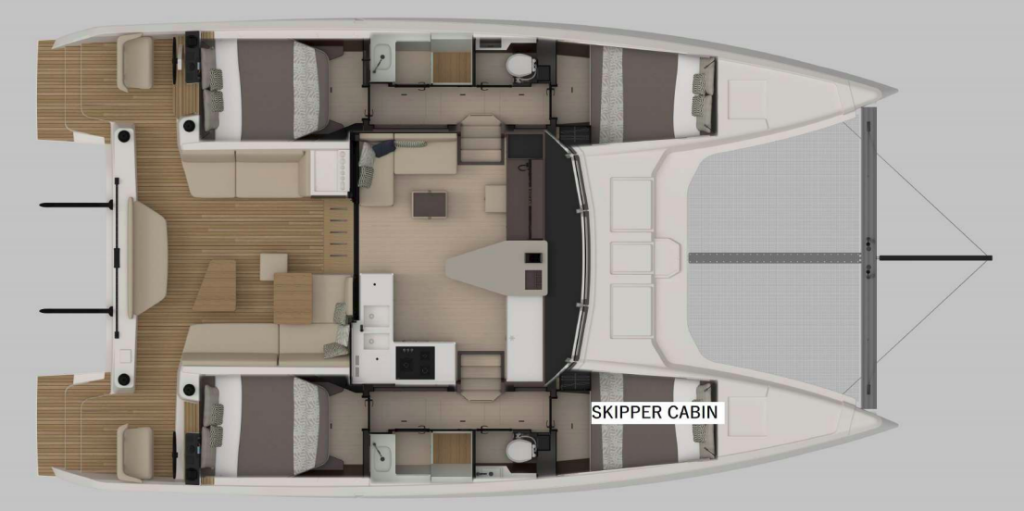 Catamaran Nautitech 44 Open Double Memory