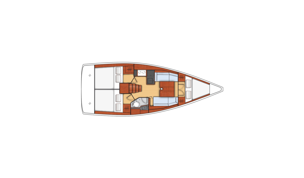 Sailing yacht Oceanis 35.1 Bela