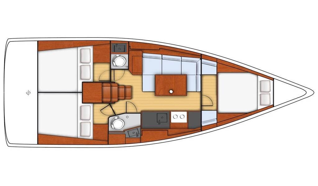 Segelyachten Oceanis 38 One