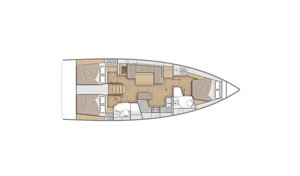 Sailing yacht Oceanis 40.1 Azorian