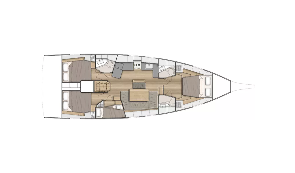 Segelyachten Oceanis 46.1 Zeppelin