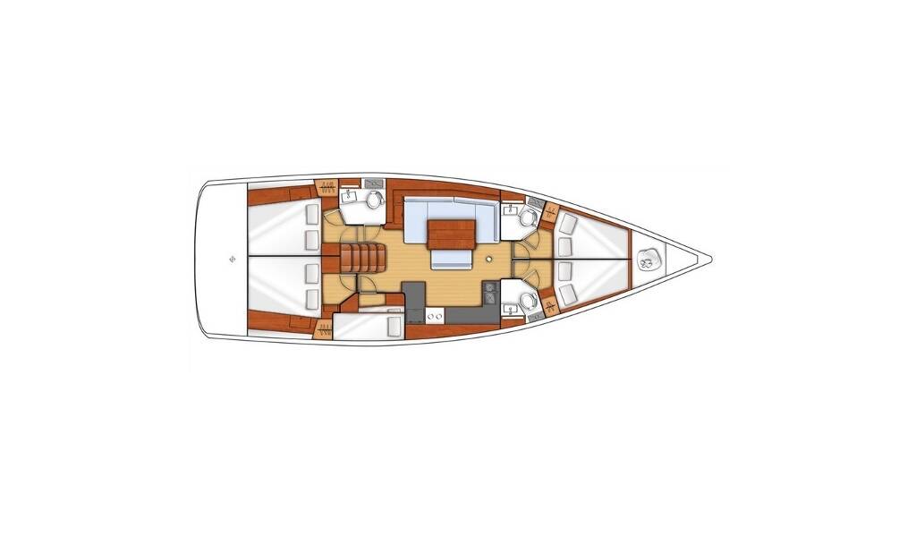 Sailing yacht Oceanis 48 Alpha